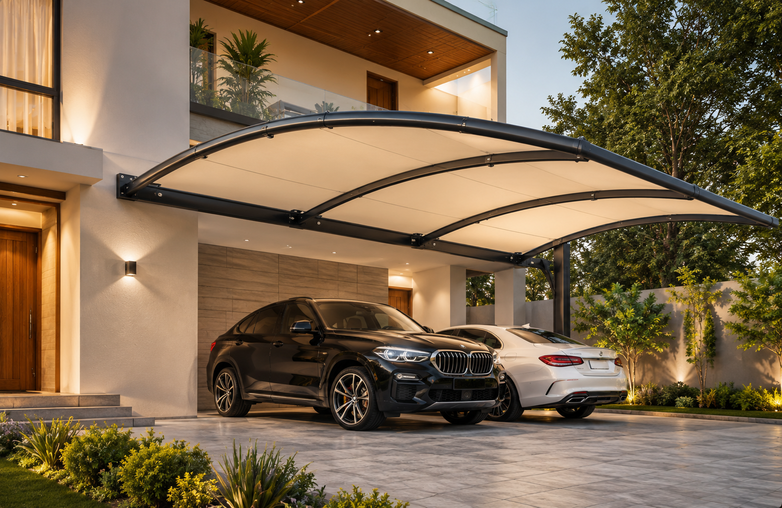 Entrance canopy Residential Homes & Villas-3
